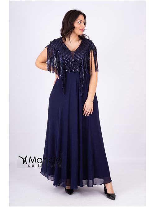 con paiette pioggia MARICLA ELEGANCE | JC34829BLU